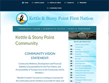 Tablet Screenshot of kettlepoint.org